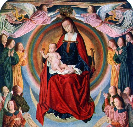 Maître de Moulins - Triptyque, vers 1498, Cathédrale de Moulins (Wikipedia)